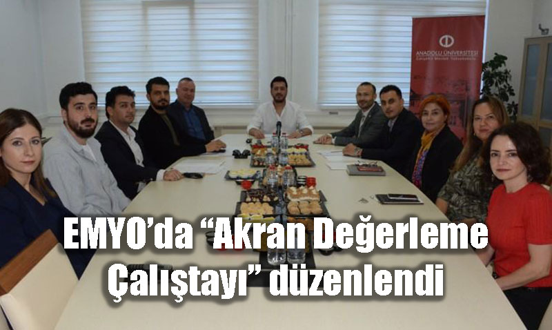 EMYO Aşçılık Programı’nda "Akran Değerleme Çalıştayı" Düzenlendi