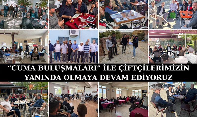 Eskişehir Tarım ve Orman Müdürlüğü’nden Çiftçilere "Cuma Buluşmaları"