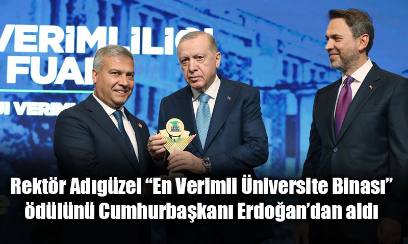 Anadolu Üniversitesi, "En Verimli Üniversite Binası" Ödülü Aldı