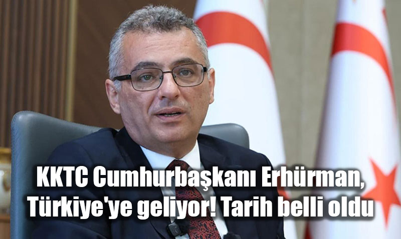 KKTC Cumhurbakan Erhrman, lk Ziyaretini 13 Kasm’da Trkiye’ye Yapyor!
