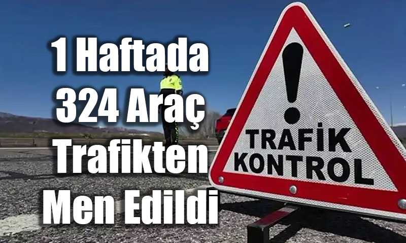 Eskiehirde Youn Trafik Denetimi: 1 Haftada 7 Bin 724 Ceza Kesildi
