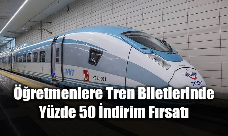 retmenlere Tren Biletlerinde Yzde 50 ndirim Frsat