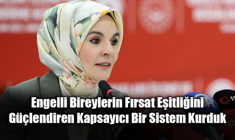Engelli Bireylerin Frsat Eitliini Glendiren Kapsayc Bir Sistem Kurduk