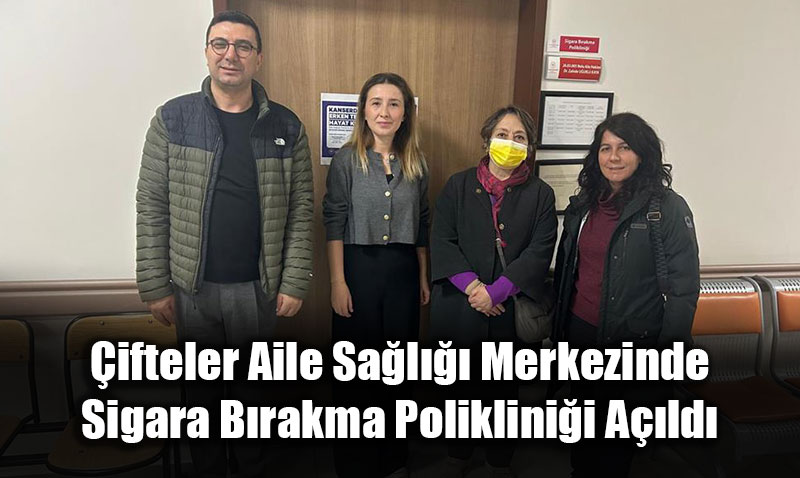 Krsalda Sigara Brakma Destei Geniliyor: ifteler ASMde Yeni Poliklinik Hizmette