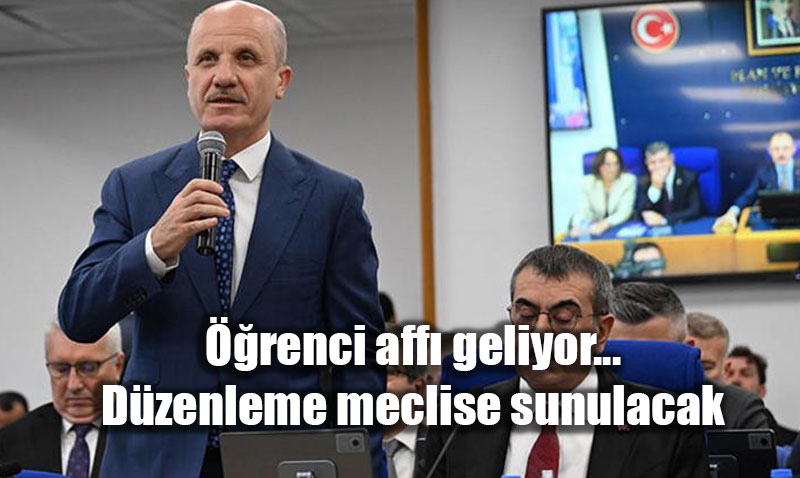 renci Aff Yolda: YK Bakan zvar Dzenlemeyi Meclise Sunacak