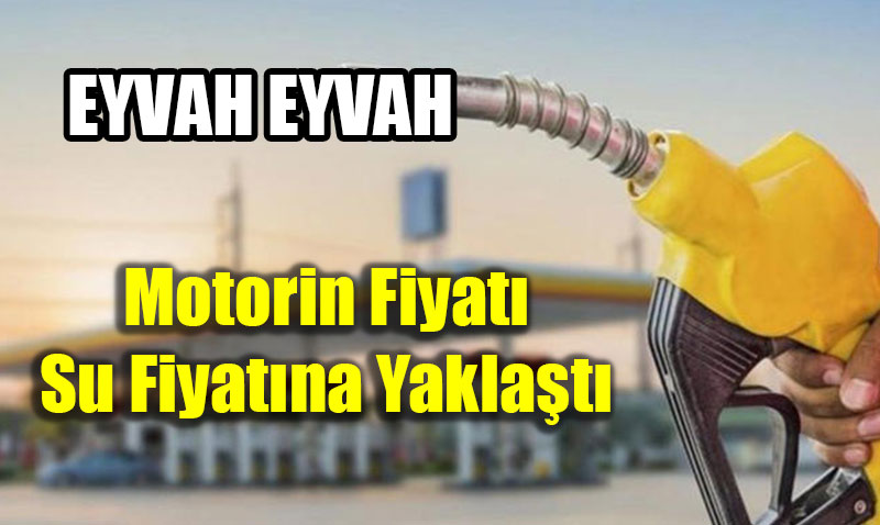 Mazot Fiyatlar Zamland: Su Fiyatna Yaklamak zere