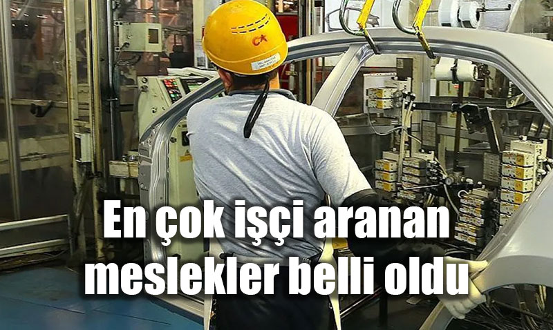 KUR Verileri Aklad: Trkiyede En ok i Aranan 10 Meslek Belli Oldu