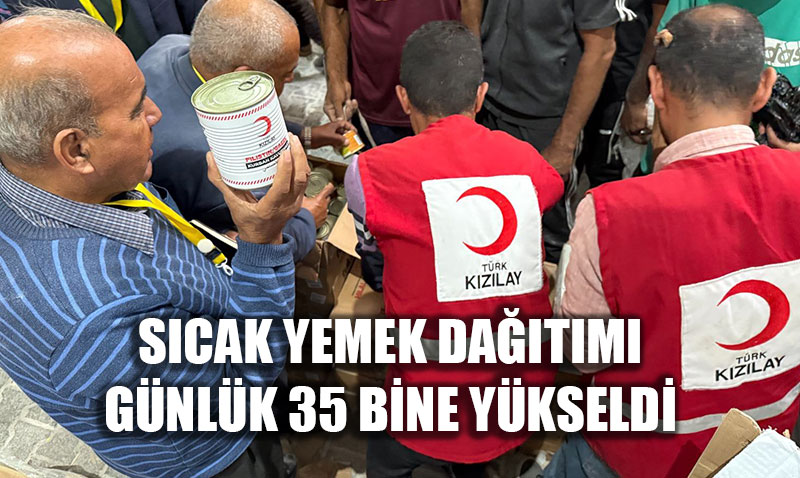 Trk Kzlay’n yilik Gemisi Yardmlar Gazze’de: Scak Yemek Kapasitesi 35 Bine Ykseldi