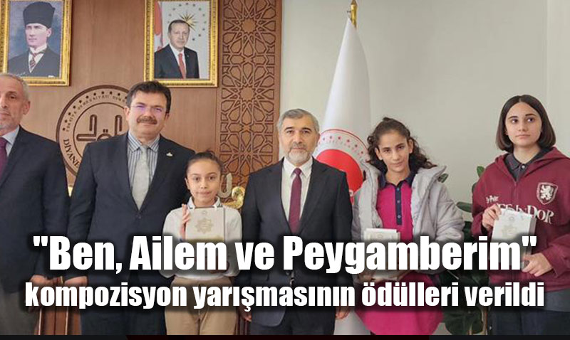 "Ben, Ailem ve Peygamberim" Kompozisyon Yarmasnn dlleri Sahiplerini Buldu