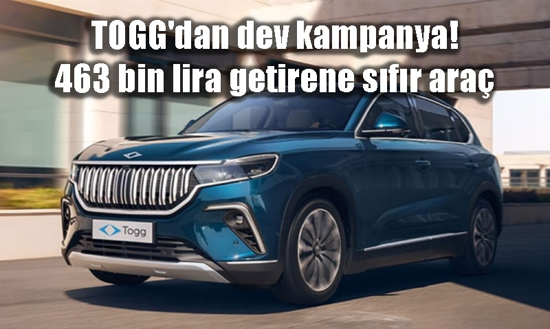 TOGGdan Kasm Ayna zel Dev Kampanya: 800 Bin TL Faizsiz Kredi mkan!