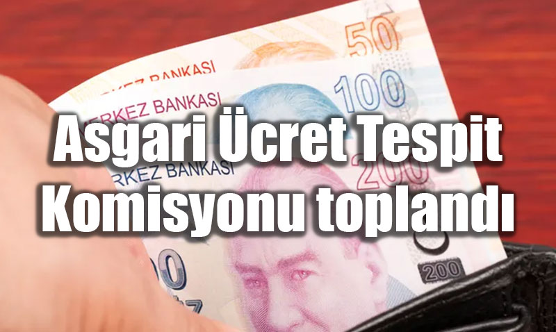 Asgari cret Tespit Komisyonu lk Toplantsn Yapt: TRK- Katlmad