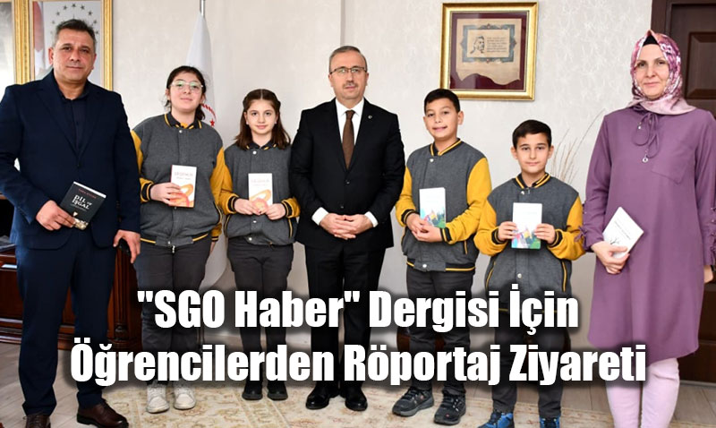 Gen� Muhabirler Sahada: "SGO Haber" Dergisi ��in �lk R�portaj Heyecan�!