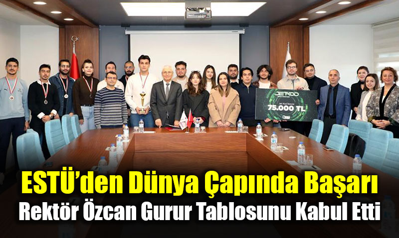 Rekt�r Prof. Dr. Adnan �zcan Gurur Tablosunu Kabul Etti