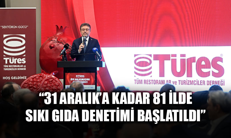 Mutfakta Y�lba�� Alarm�: 81 �lde Dev G�da Denetimi Ba�lad�!