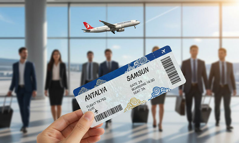 Antalya Samsun U�ak Bileti - Uygun Fiyatlar
