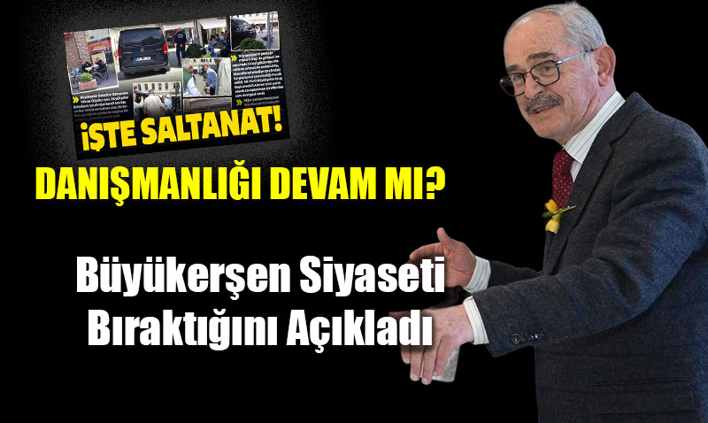 Eski�ehir�de Bir Devrin Sonu: Y�lmaz B�y�ker�en Siyaseti B�rakt���n� A��klad�