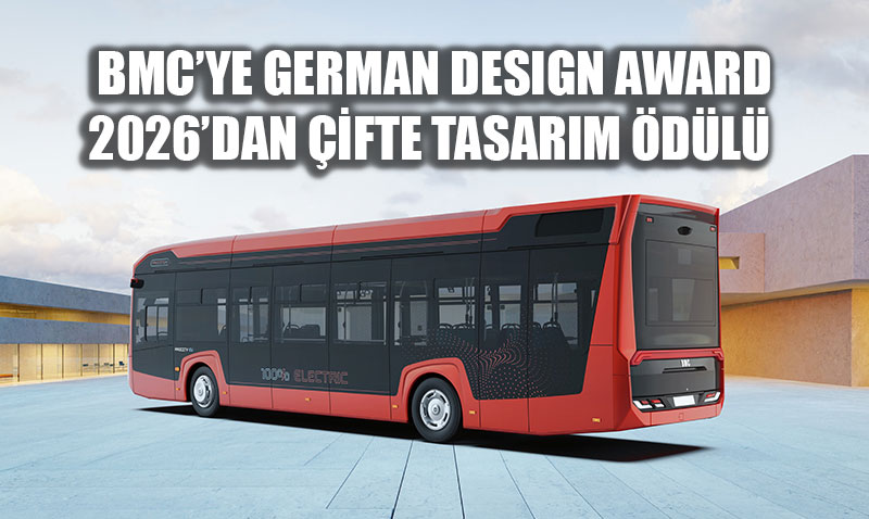 BMC’nin Elektrikli Otobs PROCITY EV’ye Alman Tasarm dl’nden ifte Baar