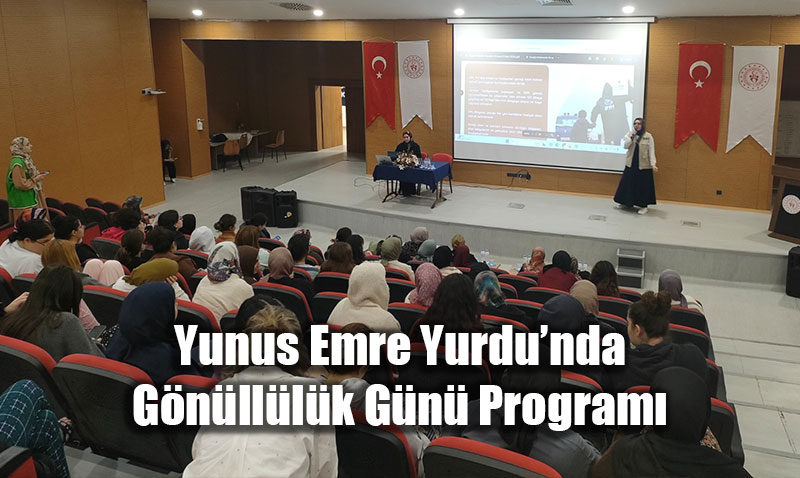 Yunus Emre Yurdunda Gnlllk Gn Program
