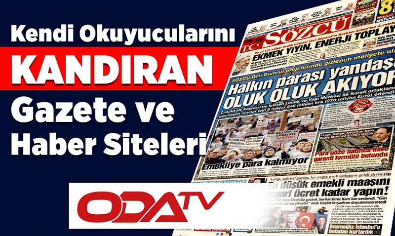 Kendi okuyucularını kandıran gazete ve haber siteleri