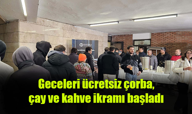 Anadolu Üniversitesinden öğrencilere sıcak destek