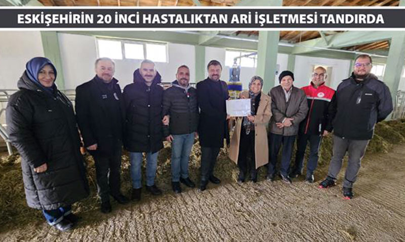 ESKİŞEHİRİN 20 İNCİ HASTALIKTAN ARİ İŞLETMESİ TANDIRDA