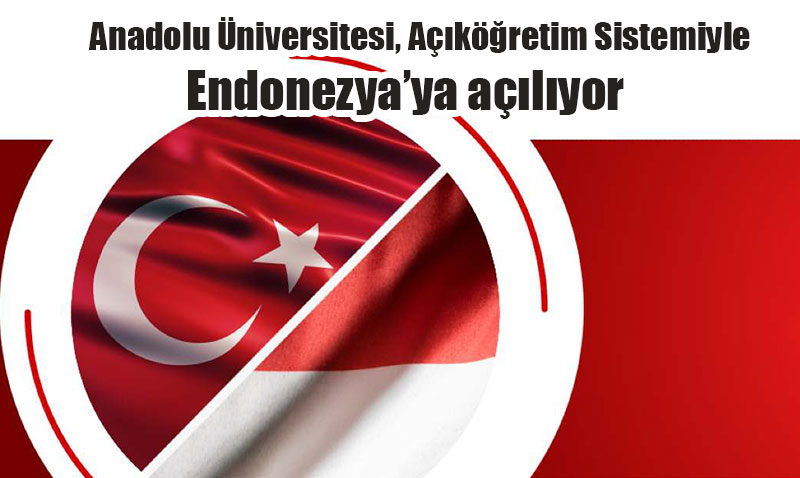 Anadolu niversitesi, Akretim Sistemiyle Endonezyaya alyor