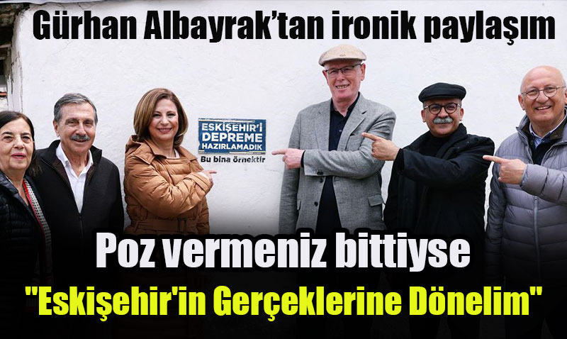 AK Parti İl Başkanı Albayrak’tan CHP’lilere "İmamoğlu Sokak" Tepkisi