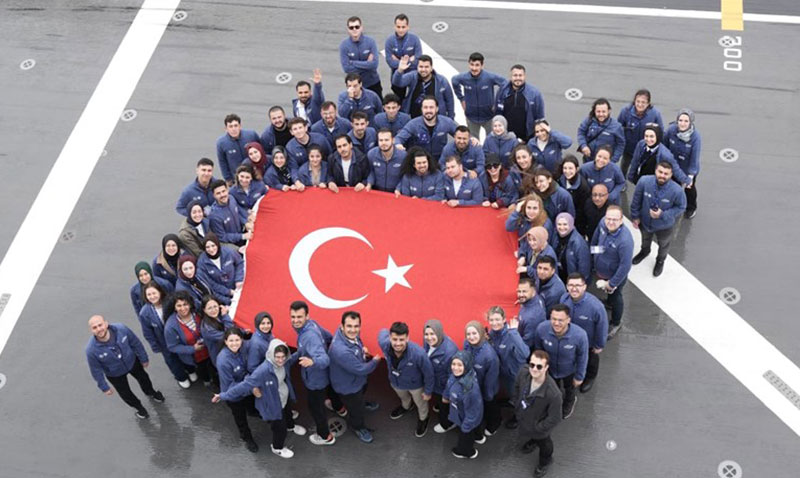 GENLER TCG ANADOLU LE SAMSUNA DORU TARH YOLCULUK YAPIYOR