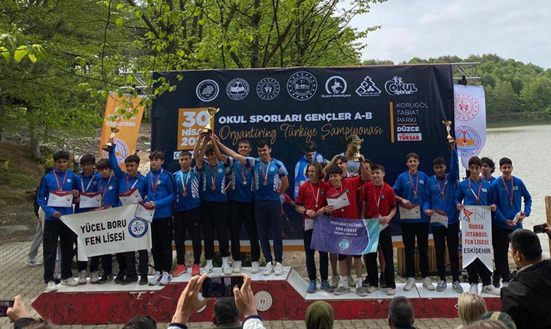 Borsa stanbul Fen Lisesi Oryantiringde Trkiye Dereceleriyle Gururlandrd!
