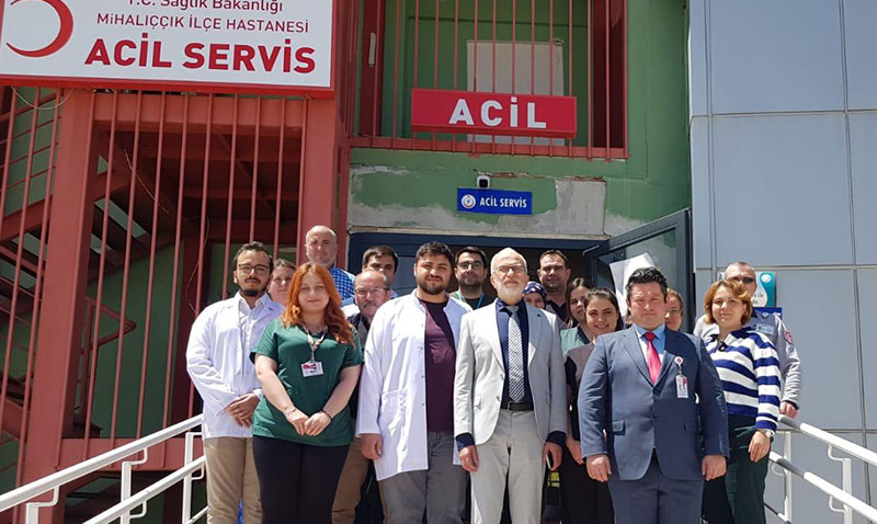 İl Sağlık Müdürü Bildirici, Mihalıççık Gün Sazak Devlet Hastanesi’ni Ziyaret Etti