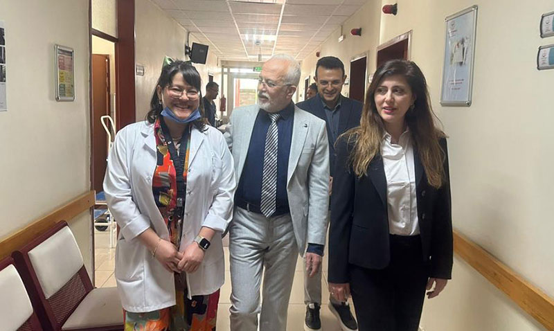 İl Sağlık Müdürü Bildirici, Alpu İlçe Devlet Hastanesi’ni Ziyaret Etti