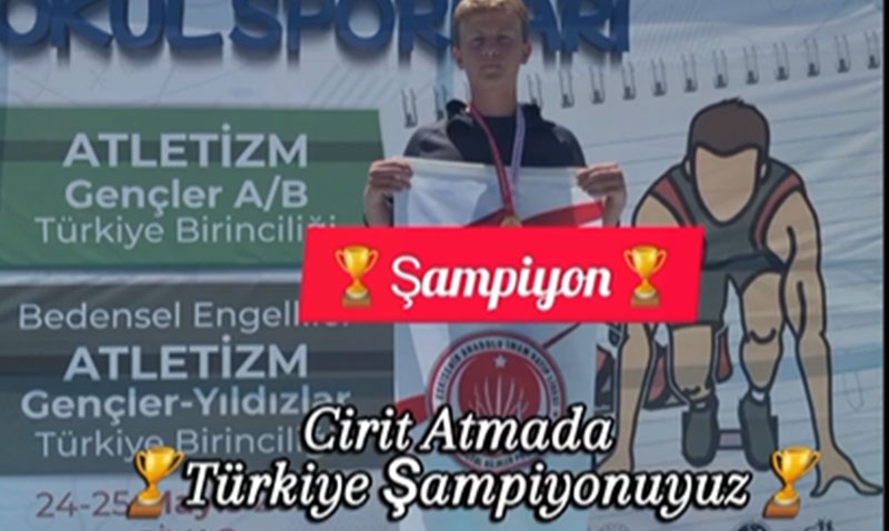Eskişehir Anadolu İmam Hatip Lisesi’nden Türkiye Şampiyonu!