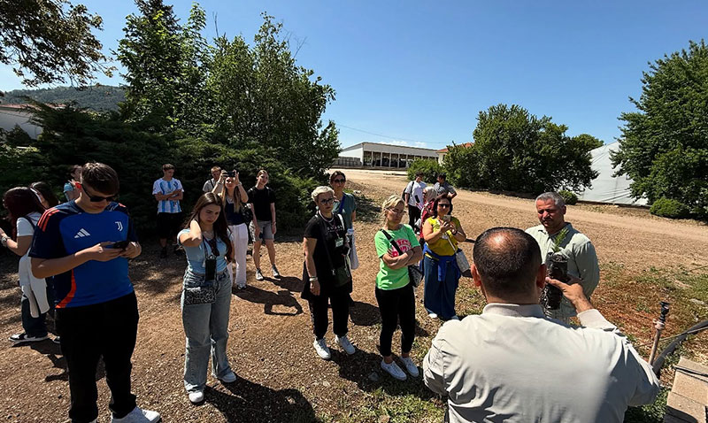 Erasmus Öğrencileri Eskişehir Orman Fidanlığı’nı Ziyaret Etti