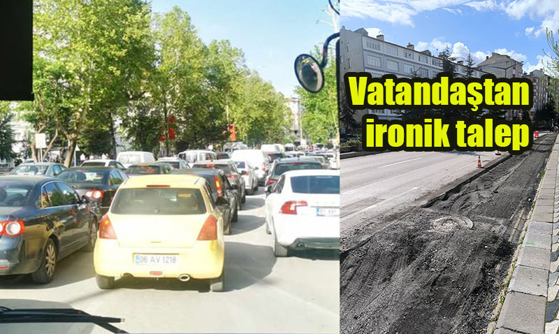 Eskişehir’de Trafik İsyanı: "Bisiklet Yoluna Madem Yer Var, Neden Dinlenme Tesisi Yok?"