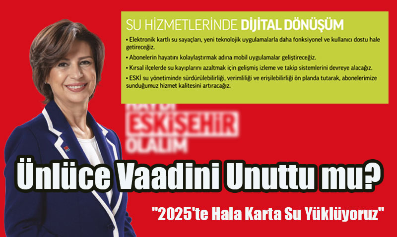 Eskişehir’de Su Kartı Çilesi Bitmiyor