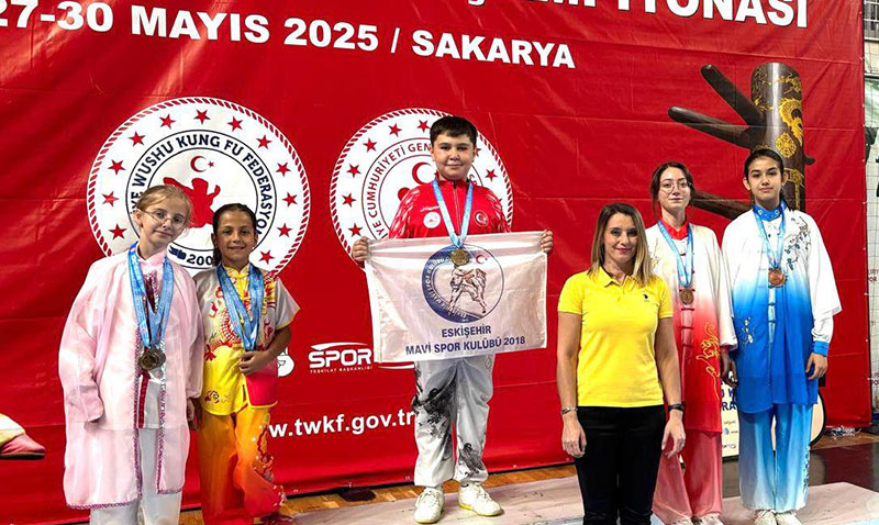 Eskiehirli Sporculardan Wushu Kung Fu Trkiye ampiyonas’nda Byk Baar: 12 Madalya!