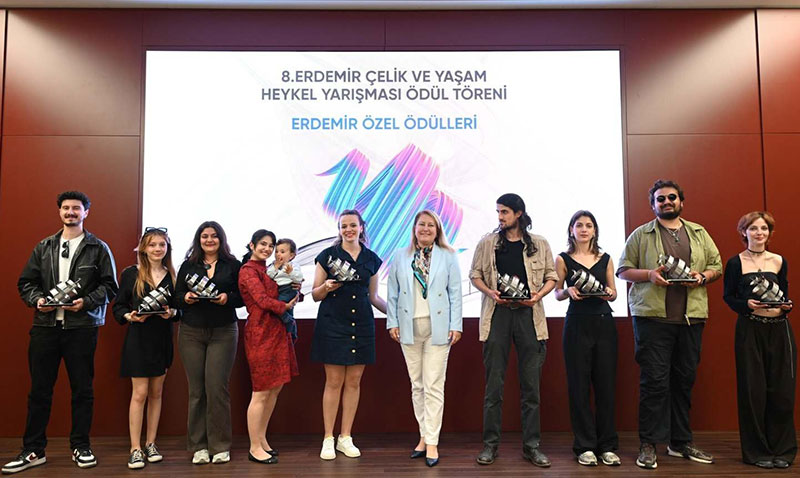 GSF Heykel Bölümü, Çelik ve Yaşam Heykel Yarışması’ndan 23 ödülle döndü