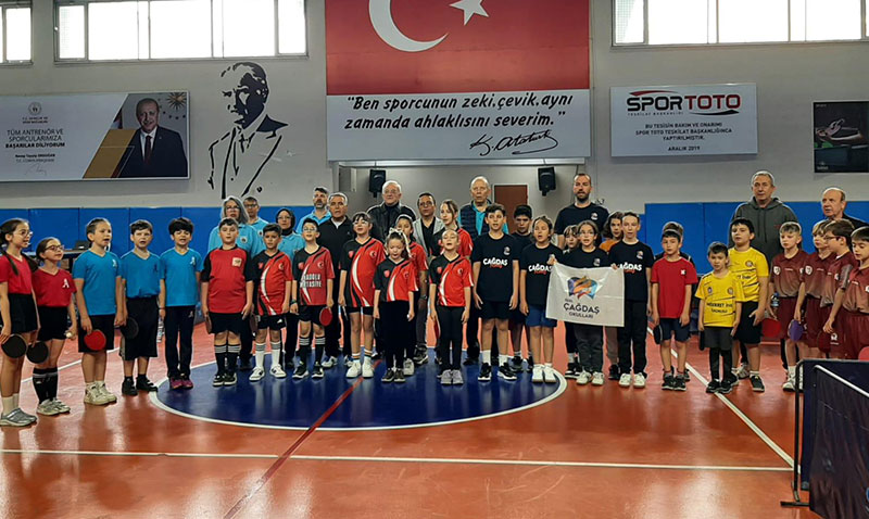 Minik Masa Tenisçiler İl Şampiyonlarını Belirledi!