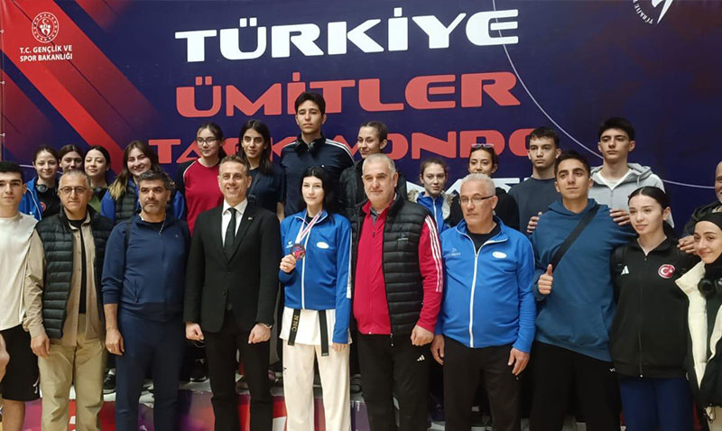 Nida Nur Çene Tekvandoda Türkiye Üçüncüsü Oldu!