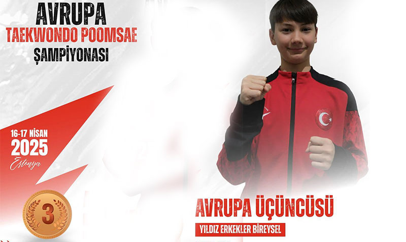 Utku Efe’den Avrupa’da ifte Bronz Gurur!