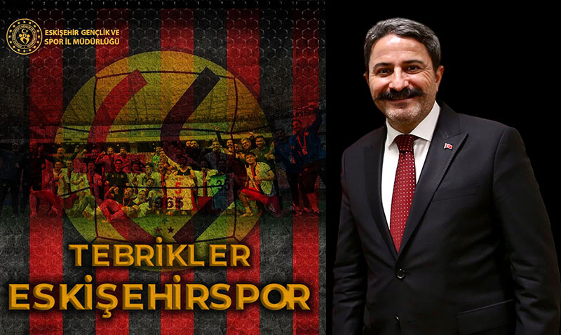 Eskiehirspor’un 3. Lig Sevinci! l Mdr Kaln’dan Tebrik Mesaj