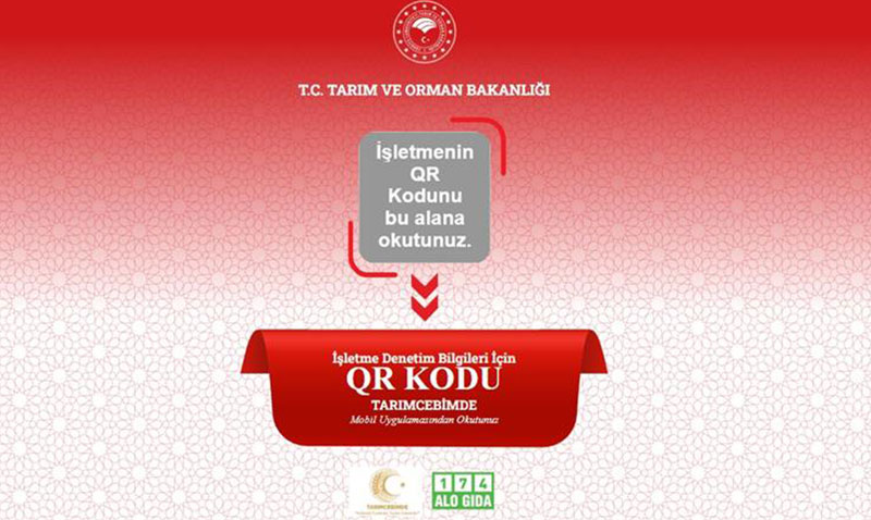 Gıda Güvenliğinde Yeni Dönem: İşletmelerde Karekod Uygulaması Başlıyor!