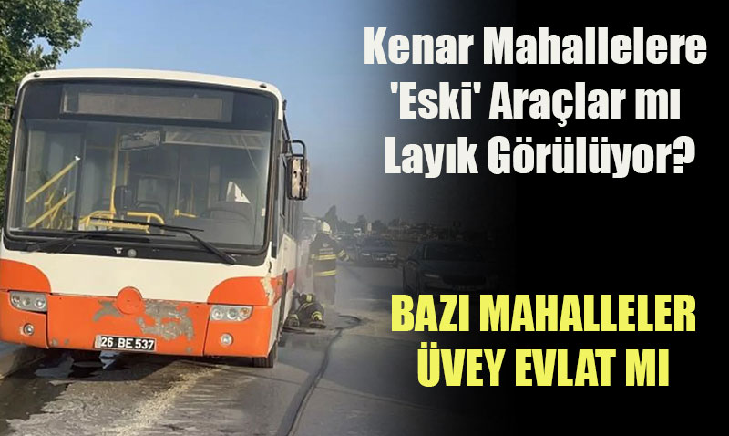 Eskiehir’de Otobs Yangn Korkuttu