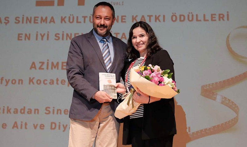 "Hakan Sava Sinema Kltrne Katk Yarmas dl Treni" gerekletirildi