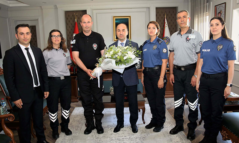 Özel Güvenlik Haftası Kutlanıyor: Valilik ve Emniyet Müdürlüğü Ziyaret Edildi!