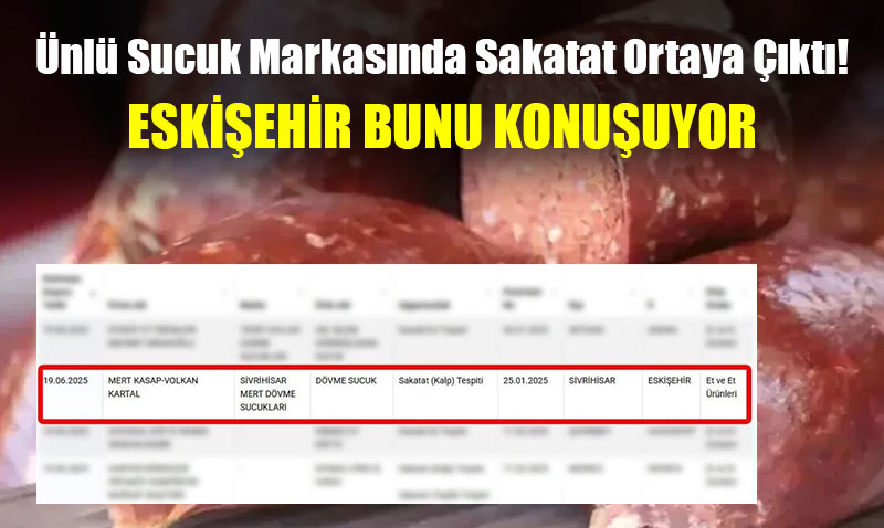 Eskişehir’i Ayağa Kaldıran Gıda Skandalı