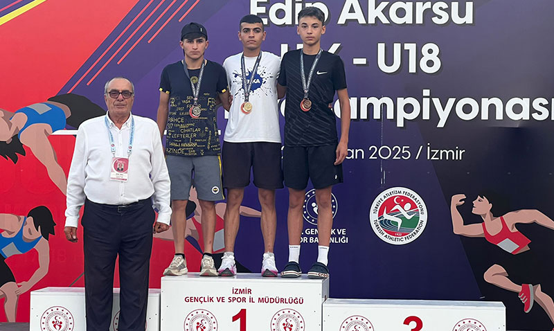 Eskişehirli Kuzey Alp Göçmen’den Atletizmde Türkiye Üçüncülüğü!