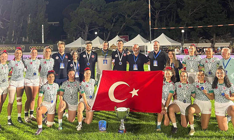 Kadn 7’li Ragbi Milli Takm Avrupa Trophy Ligi 1. Etap ampiyonu! 