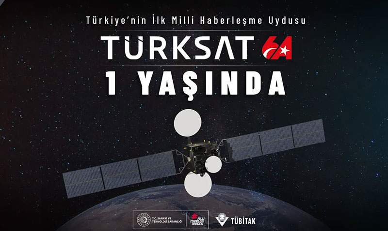 Trkiye’nin Gururu TRKSAT 6A Uzaydaki lk Yln Baaryla Tamamlad!