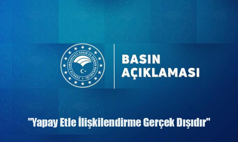 Tarm ve Orman Bakanl’ndan Hayvan Pazarlarnn Kapatlmasna likin Aklama